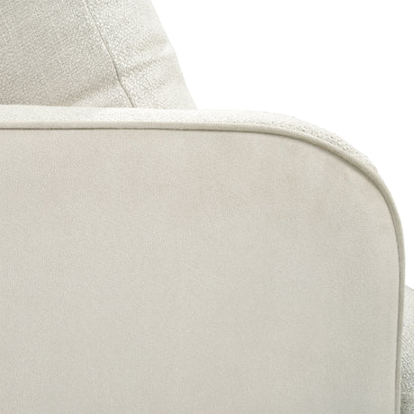 Aurora Moonlight Swivel Chair Linen Moonlight from Michael Amini - Luna Furniture