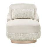 Aurora Moonlight Chaise Quarry Moonlight from Michael Amini - Luna Furniture