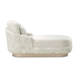 Aurora Moonlight Chaise Quarry Moonlight from Michael Amini - Luna Furniture