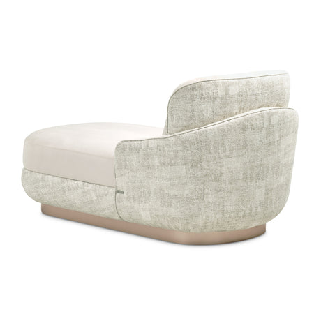Aurora Moonlight Chaise Quarry Moonlight from Michael Amini - Luna Furniture