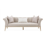Yvette Medium Champagne Sofa from Michael Amini - Luna Furniture