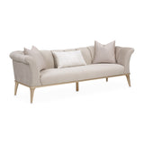Yvette Medium Champagne Sofa from Michael Amini - Luna Furniture