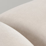 Yvette Medium Champagne Chair and Half from Michael Amini - Luna Furniture