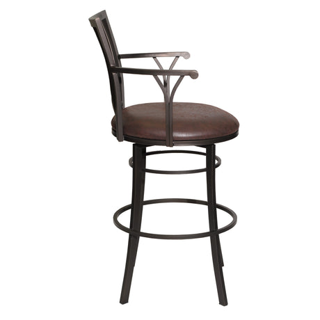 Bayview 30″ Bar Stool, Swivel from Steve Silver - Luna Furniture