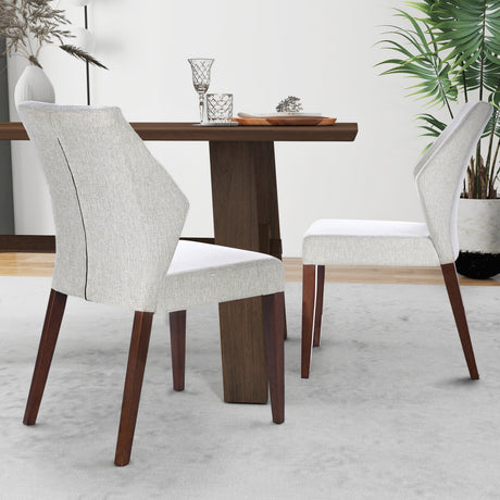 Luca Light Gray Dining Chair from Ashcroft Furniture - Luna Furniture