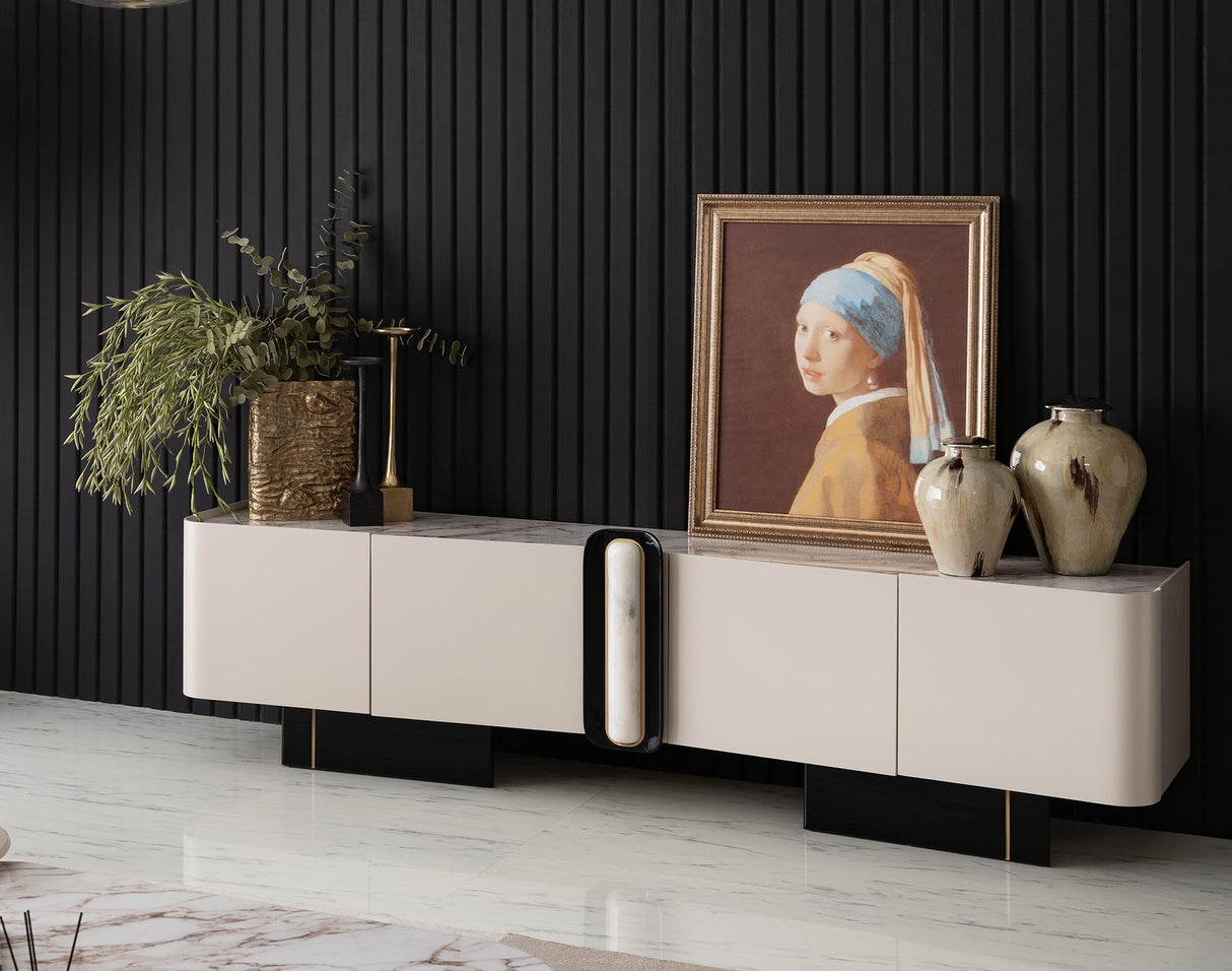 Luciano TV Stand from Luna Luxury - Luna Furniture