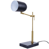 Lumora Table Lamp - Black outer - White inner from Ashcroft Furniture - Luna Furniture
