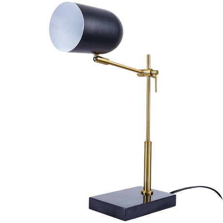 Lumora Table Lamp - Black outer - White inner from Ashcroft Furniture - Luna Furniture