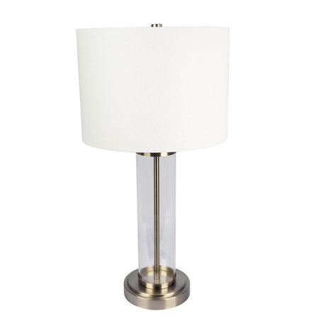 Luna Brushed Nickel Table Lamp with On/Off Switch Clear Glass Body  Metal Base-TBL03700801-Ashcroft-luna-brushed-nickel-table-lamp-wb.jpg-Luna Furniture