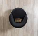 Lupino Black Velvet Chair [ETA: 5/10] - LUPINOBLACK-CHAIR - 