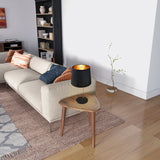 Lustrous Table Lamp - Black outer and Gold inner from Ashcroft Furniture - Luna Furniture