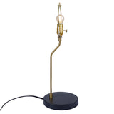 Lustrous Table Lamp - Black outer and Gold inner from Ashcroft Furniture - Luna Furniture