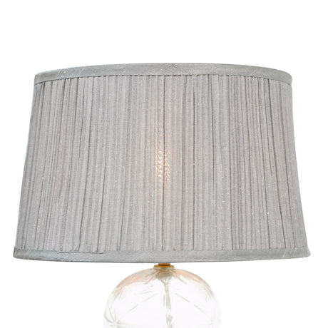 Luxora Table Lamp Gold - Clear and Grey from Ashcroft Furniture - Luna Furniture