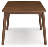 Lyncott Gray/Brown Extension Dining Table and 6 Chairs from Ashley Furniture - Luna Furniture