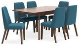 Lyncott Extension Dining Table and 6 Chairs from Ashley Furniture - Luna Furniture