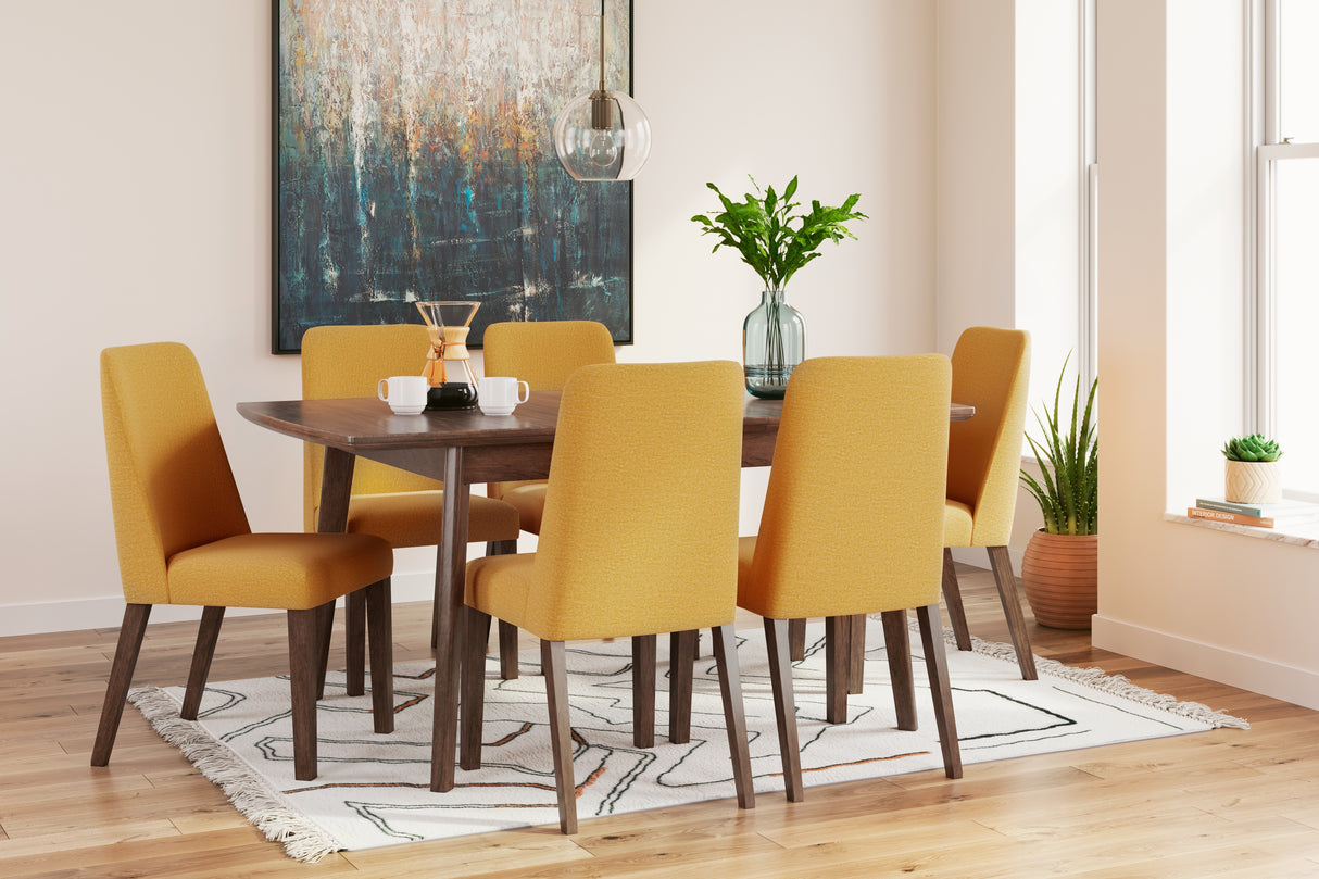 Lyncott Extension Dining Table and 6 Chairs from Ashley Furniture - Luna Furniture