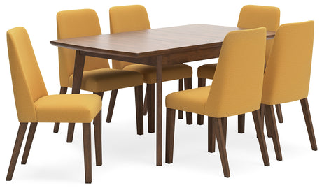 Lyncott Extension Dining Table and 6 Chairs from Ashley Furniture - Luna Furniture