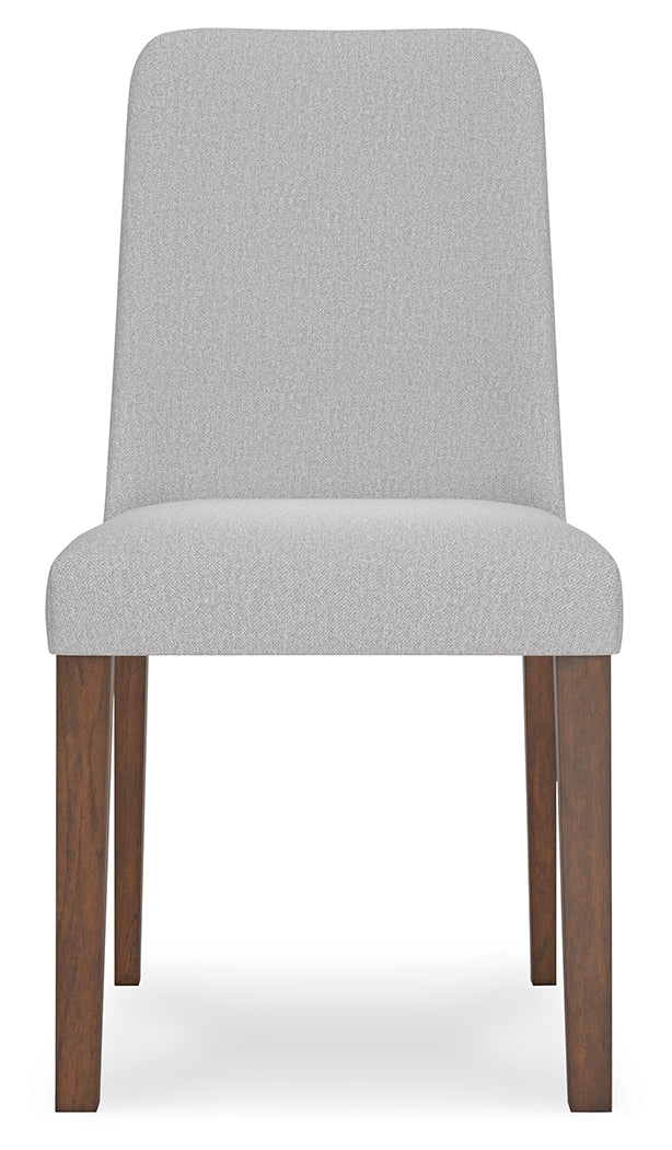Lyncott Gray/Brown Extension Dining Table and 6 Chairs from Ashley Furniture - Luna Furniture