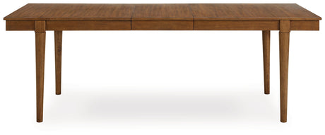 Lyncott Gray/Brown Extension Dining Table and 6 Chairs from Ashley Furniture - Luna Furniture