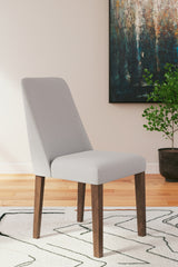 Lyncott Gray/Brown Extension Dining Table and 6 Chairs from Ashley Furniture - Luna Furniture