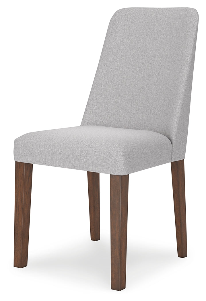 Lyncott Gray/Brown Extension Dining Table and 6 Chairs from Ashley Furniture - Luna Furniture