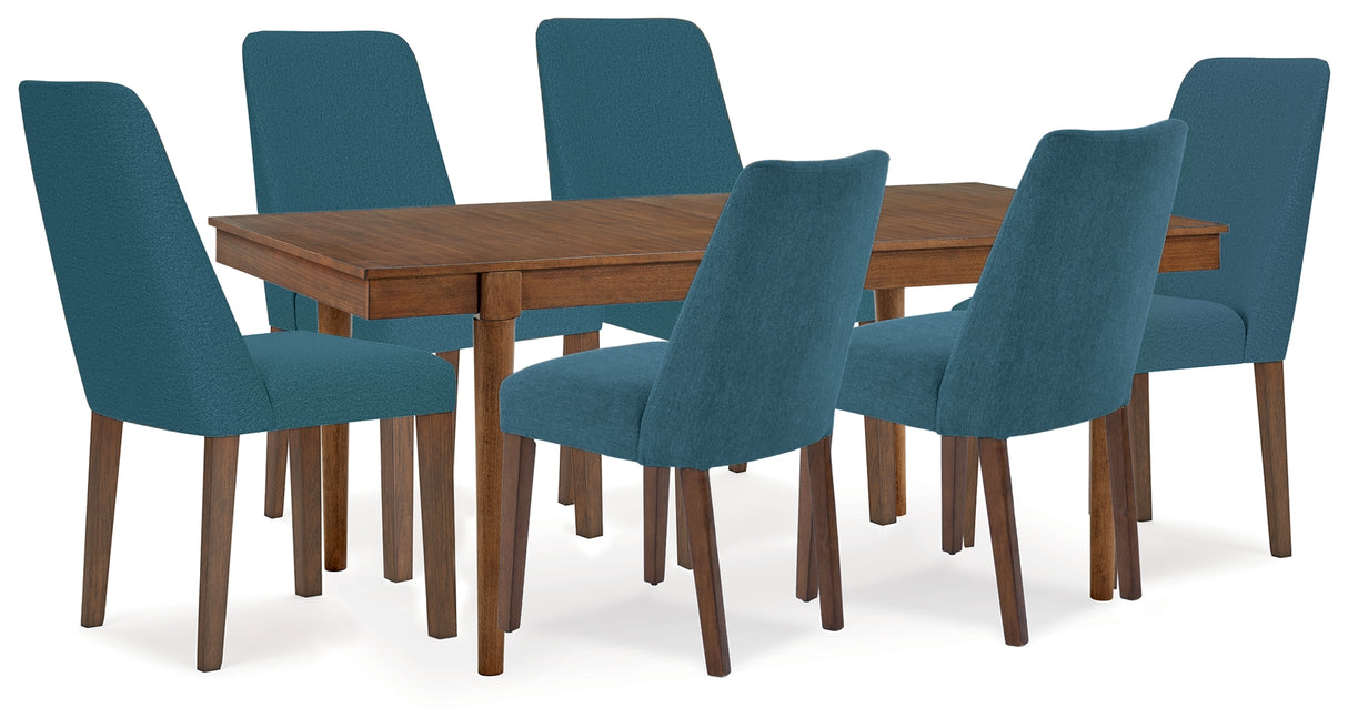 Lyncott Extension Dining Table and 6 Chairs from Ashley Furniture - Luna Furniture