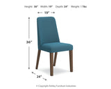 Lyncott Extension Dining Table and 6 Chairs from Ashley Furniture - Luna Furniture