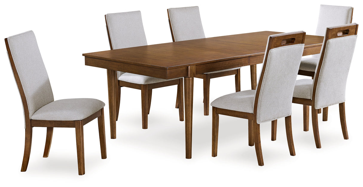 Lyncott Extension Dining Table and 6 Chairs from Ashley Furniture - Luna Furniture
