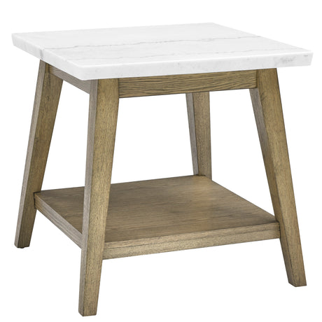 Vida Marble Top End Table from Steve Silver - Luna Furniture