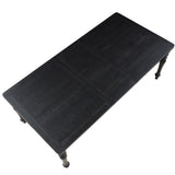 Odessa Black 66-84" Dining Table with 18" Leaf from Steve Silver - Luna Furniture