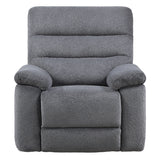 Cozy Gray Manual Recliner from Steve Silver - Luna Furniture