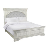 Highland Park King Bed, Cathedral White from Steve Silver - Luna Furniture