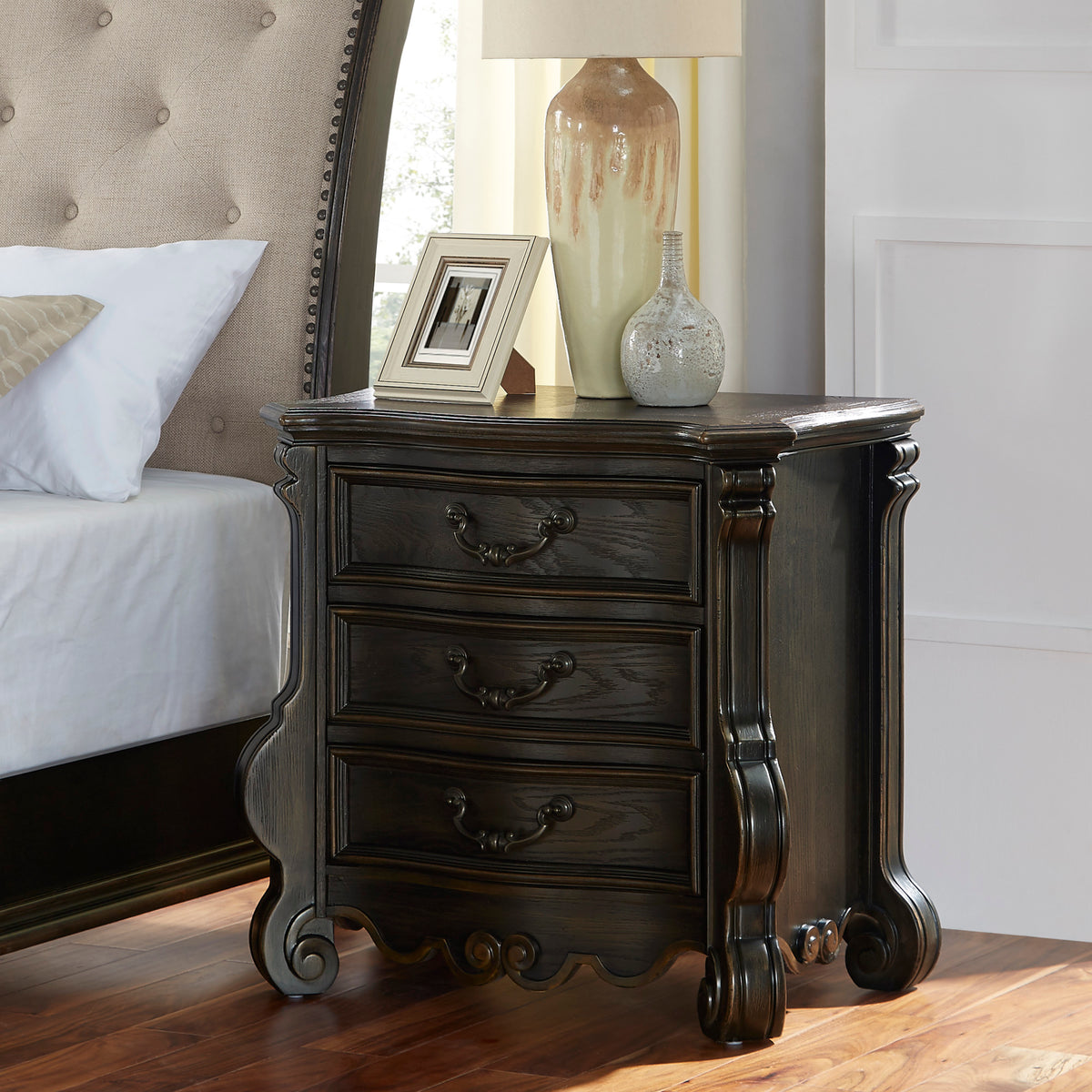 Rhapsody Molasses Sleigh Bedroom Set from Steve Silver - Luna Furniture