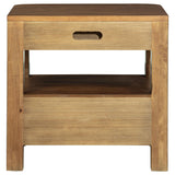 Maderia Walnut 2-Drawer Nightstand from Coaster - Luna Furniture