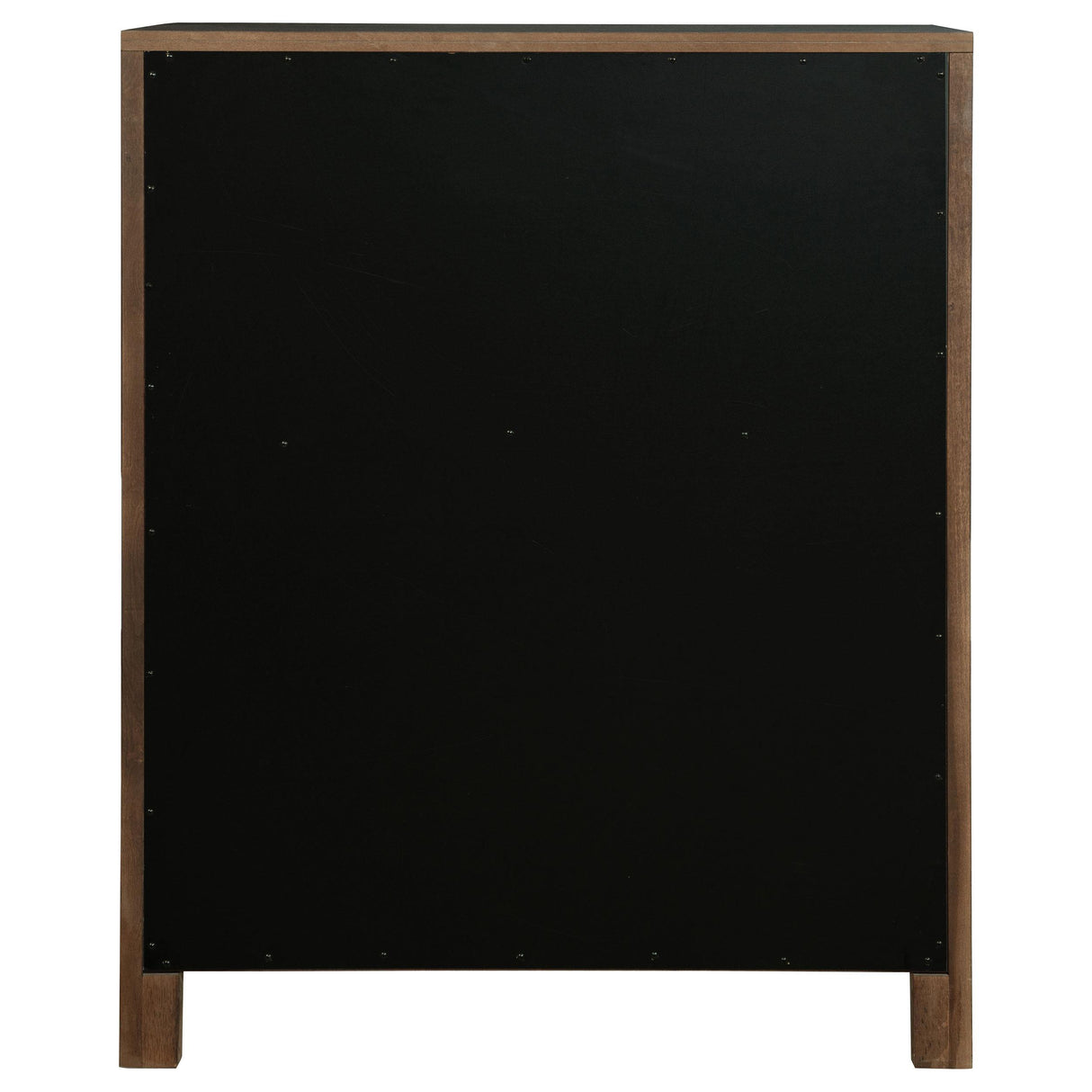 Maderia Walnut 5-Drawer Chest from Coaster - Luna Furniture