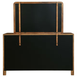 Maderia Walnut 8-Drawer Dresser and Mirror from Coaster - Luna Furniture