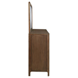 Maderia Walnut 8-Drawer Dresser and Mirror from Coaster - Luna Furniture