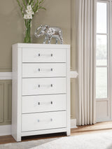 Maeling White Chest of Drawers from Ashley Furniture - Luna Furniture