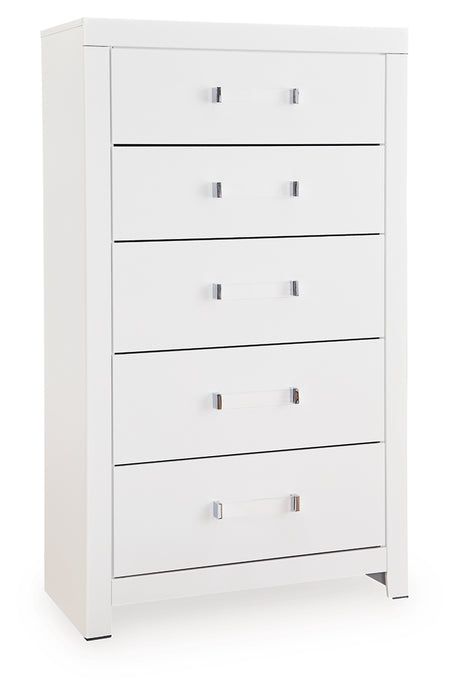 Maeling White Chest of Drawers from Ashley Furniture - Luna Furniture