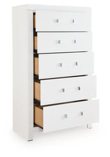 Maeling White Chest of Drawers from Ashley Furniture - Luna Furniture