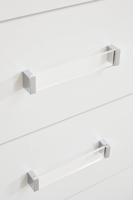 Maeling White Dresser and Mirror from Ashley Furniture - Luna Furniture