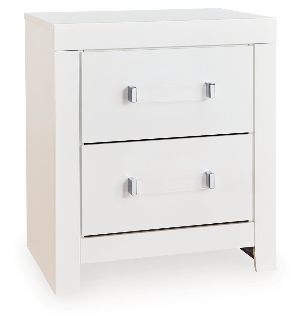 Maeling White Nightstand from Ashley - Luna Furniture