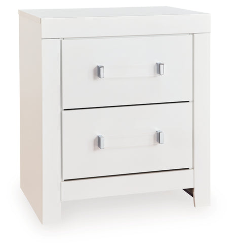 Maeling White Nightstand from Ashley Furniture - Luna Furniture