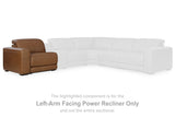 Magic Man Caramel Left-Arm Facing Power Recliner from Ashley - Luna Furniture