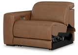 Magic Man Caramel Left-Arm Facing Power Recliner from Ashley - Luna Furniture