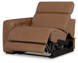 Magic Man Caramel Left-Arm Facing Power Recliner from Ashley - Luna Furniture