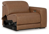 Magic Man Caramel Right-Arm Facing Power Recliner from Ashley - Luna Furniture