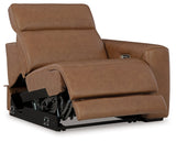 Magic Man Caramel Right-Arm Facing Power Recliner from Ashley - Luna Furniture