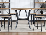 Magnolia 5-Piece 42″ Round Counter Dining Set from Steve Silver - Luna Furniture