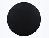 Magnolia 52-inch Round 5-Piece Dining Set, Black from Steve Silver - Luna Furniture